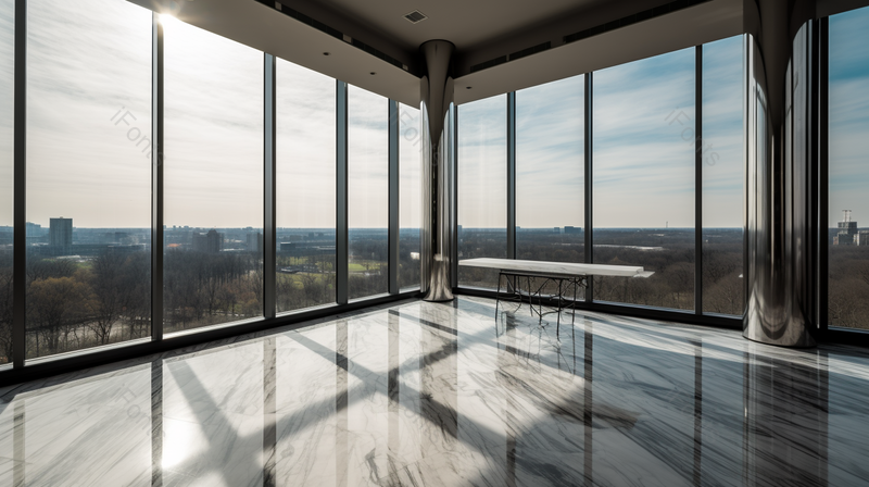 广阔室内落地窗场地实拍摄影图,高清,摄影图,摄影图片,图片大全,摄影图免费下载